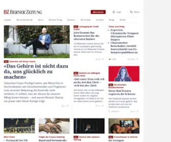Bernerzeitung.ch(BZ Berner Zeitung) Screenshot
