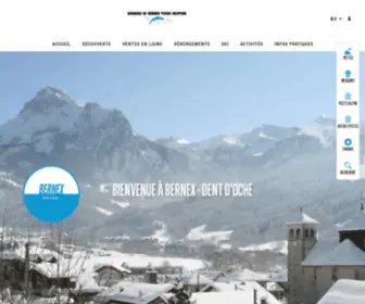 Bernex-Tourisme.com(Accueil) Screenshot