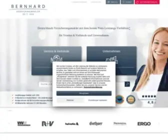Bernhard-Assekuranz.com(Ihr Versicherungsmakler) Screenshot