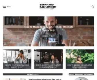 Bernhardkalhammer.com(Bernhard Kalhammer) Screenshot