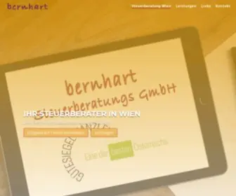 Bernhart-STB.at(Ihr Steuerberater in Wien) Screenshot