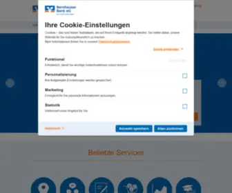 Bernhauser-Bank.de(Bernhauser Bank) Screenshot