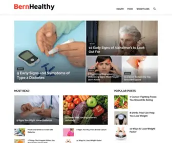 Bernhealthy.com(HOME) Screenshot