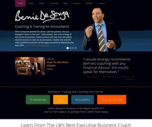 Berniedesouza.com(Bernie DeSouza) Screenshot