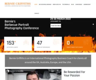 Berniegriffiths.com(Coaching & Marketing for Photographers) Screenshot