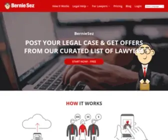 Berniesez.com(Bernie Sez) Screenshot