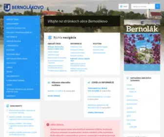 Bernolakovo.sk(Úvod) Screenshot