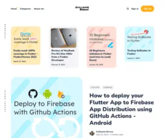 Bernos.dev(Guillaume Bernos) Screenshot