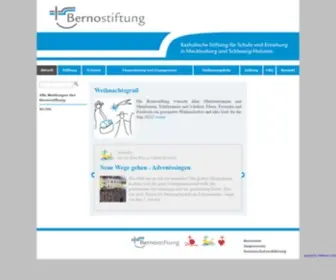 Bernostiftung.de(Katholische Stiftung fÃ¼r Schule und Erziehung in Mecklenburg) Screenshot