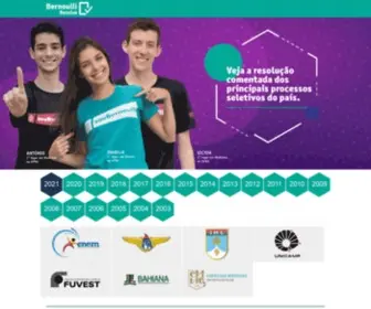 Bernoulliresolve.com.br(Bernoulli Resolve) Screenshot