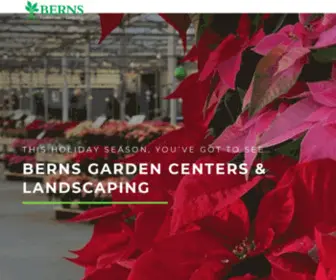 Bernsgardencenter.com(Berns Garden Center & Landscaping) Screenshot