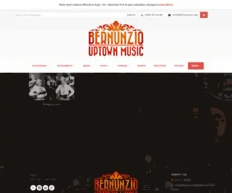 Bernunzio.com(Our focus) Screenshot