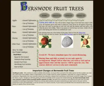 Bernwodefruittrees.co.uk(Fruit Trees) Screenshot