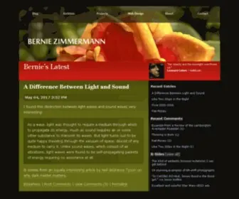 Bernzilla.com(Bernie Zimmermann) Screenshot