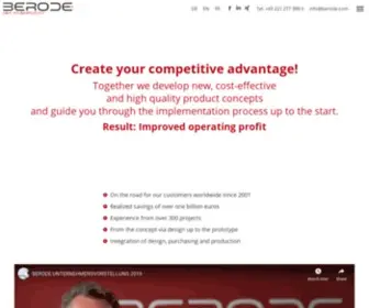 Berode.com(Startseite) Screenshot