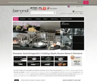 Berondi.de(Demeyere, Staub, Zwilling, Miyabi) Screenshot