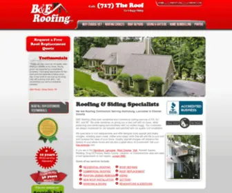 Beroofing.com(Top-Rated Roofing Contractors) Screenshot