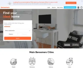 Beroomers.com(Flat apartment) Screenshot