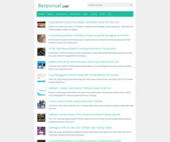 Berponsel.net(Berita Ponsel Terbaru dan Update) Screenshot