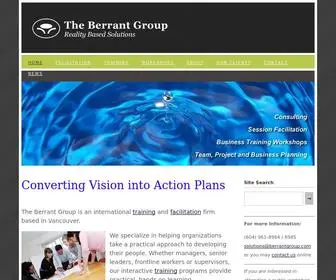 Berrantgroup.com(The Berrant Group) Screenshot