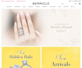 Berricle.com(Wedding & Fashion Jewelry in Sterling Silver) Screenshot