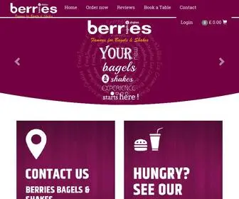 Berriesbagelsbradford.com(Berries Bagels & Shakes) Screenshot