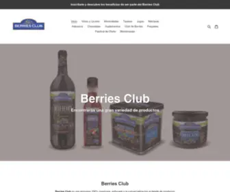 Berriesclubtienda.com.mx(Berries Club) Screenshot