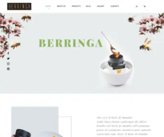 Berringaitalia.com(Miele di Manuka Berringa) Screenshot