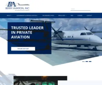 Berryaviation.com(Berry Aviation) Screenshot