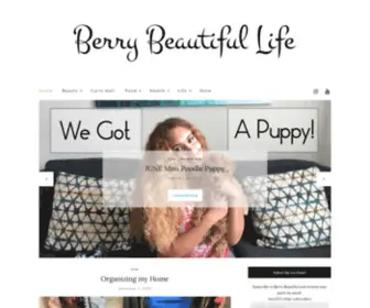 Berrybeautifullife.com(Berry Beautiful Life) Screenshot