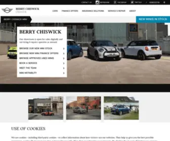 Berrychiswickmini.co.uk(Berry MINI London) Screenshot