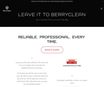 Berryclean.com(San Francisco) Screenshot