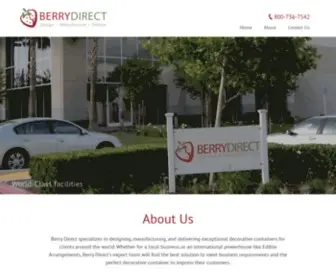 Berrydirect.com(DESIGN & DISTRIBUTION) Screenshot