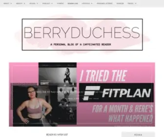 Berryduchess.com(Filipina in Singapore content creator/lifestyle blog) Screenshot