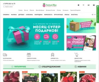 Berryforyou.ru(Питомник Зеленый Шум) Screenshot