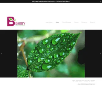 Berryhealthshop.com(Berry Health Shoppe) Screenshot