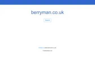 Berryman.co.uk(Berryman) Screenshot