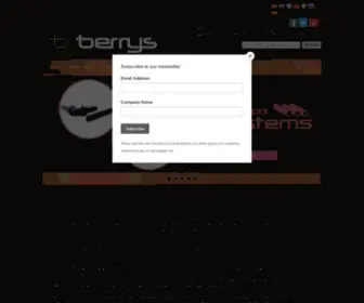 Berrys.com(Berrys Fuelling Technologies) Screenshot