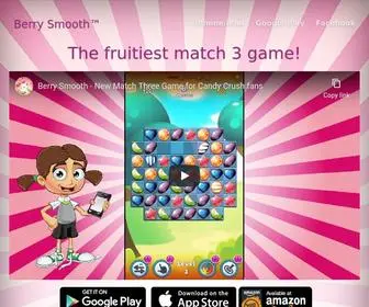 Berrysmoothgame.com(Berry Smooth Match 3 Puzzle Game) Screenshot