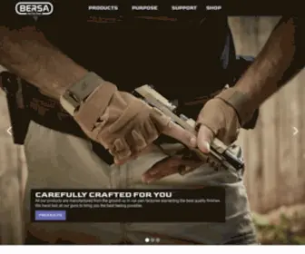 Bersa.com(BERSA by Eagle Imports) Screenshot