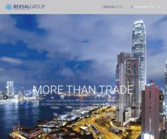 Bersalgroup.com(More than trade) Screenshot