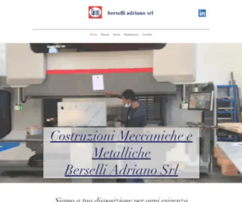 Berselliadriano.it(Costruzioni Meccaniche) Screenshot