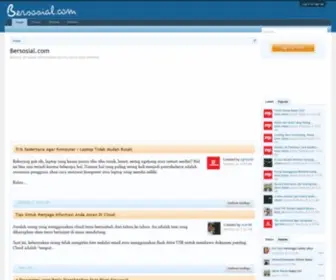 Bersosial.com(Forum Internet & Situs Diskusi Online Indonesia) Screenshot