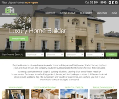 Berstanhomes.com.au(Berstan Homes) Screenshot