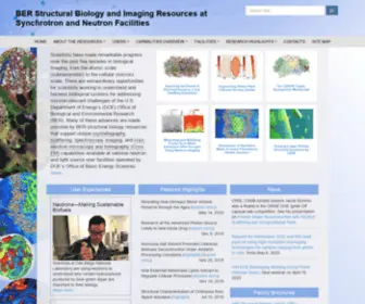 Berstructuralbioportal.org(BER Structural Biology and Imaging Resources) Screenshot