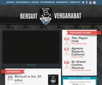 Bersuit.com(Bersuit Vergarabat) Screenshot