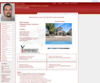 Bertaranda.com(Bert Aranda specializes in East Bay Homes) Screenshot