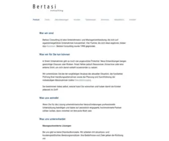 Bertasiconsulting.ch(Bertasi Consulting) Screenshot