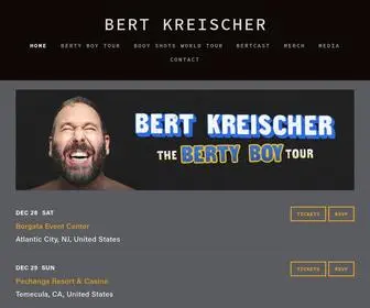 BertBertBert.com(Bert Kreischer) Screenshot