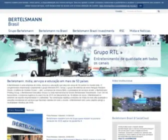 Bertelsmann.com.br(Bertelsmann SE & Co) Screenshot